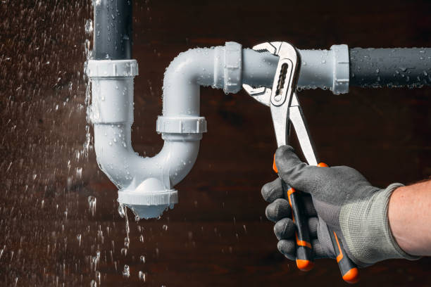 Professional Leak Detection technician working in East Bridgewater, MA